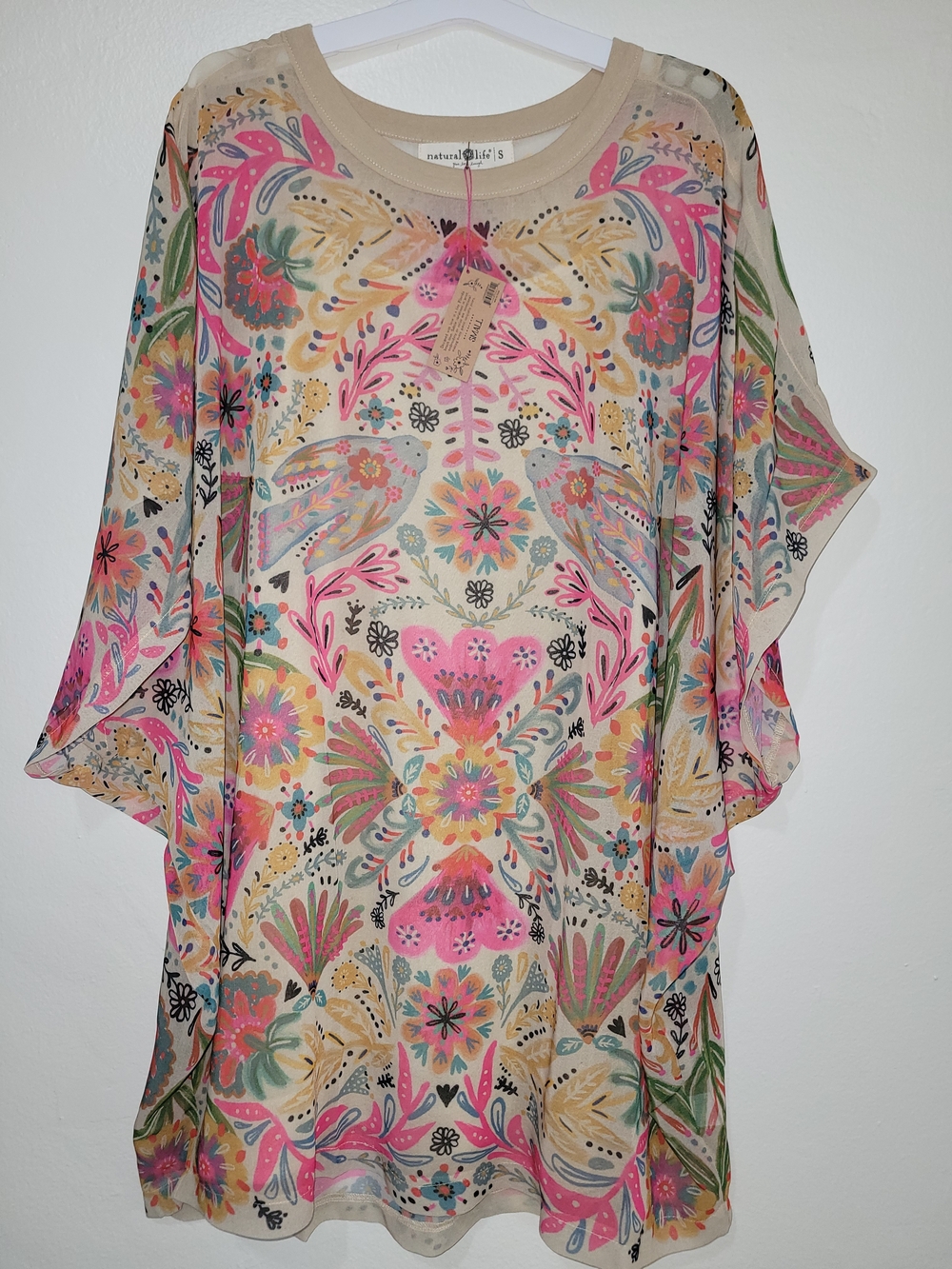 Natural Life Happy Days Shift Dress Size S